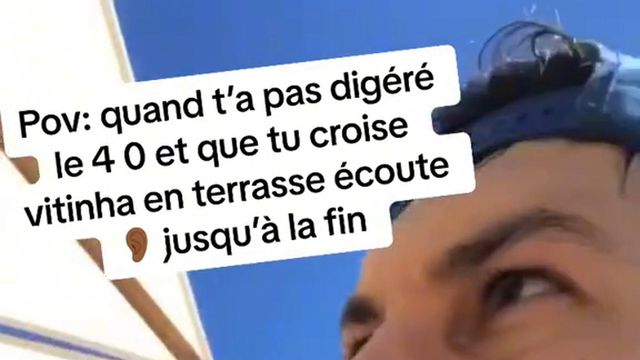 Adepto do Marselha confronta Vitinha em esplanada