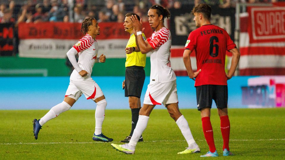 Leipzig com Fábio Carvalho a titular avança na Taça