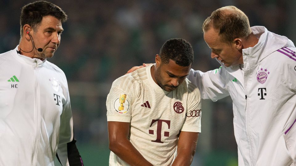Gnabry desfalca Bayern durante «várias semanas» devido a lesão