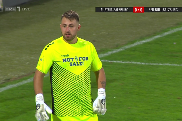 'Pequeno' Salzburgo defrontou o grande 'Salzburgo' e passou a mensagem: «Não estamos à venda»