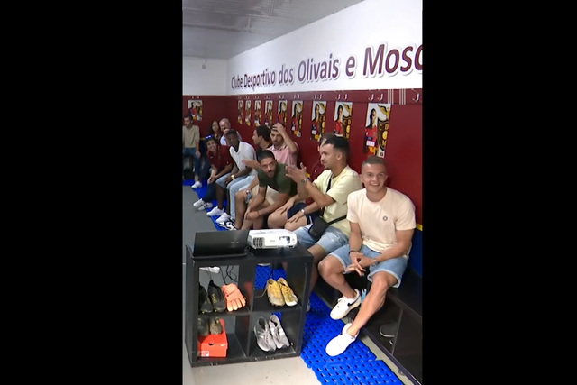 Taça de Portugal: foi assim a reação dos jogadores do Olivais e Moscavide quando saiu o Sporting... (vídeo)