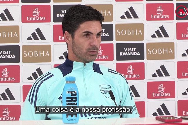 Arteta 'declara-se' a Guardiola após empate tenso: «Eu amo-o»