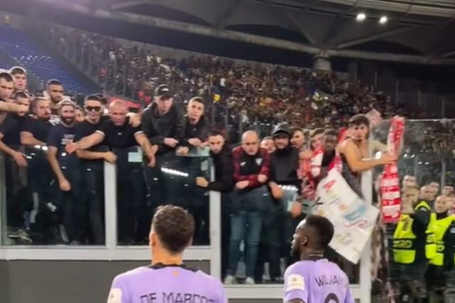 Vídeo: Capitães do Athletic Bilbao condenam os próprios adeptos por uso de pirotecnia