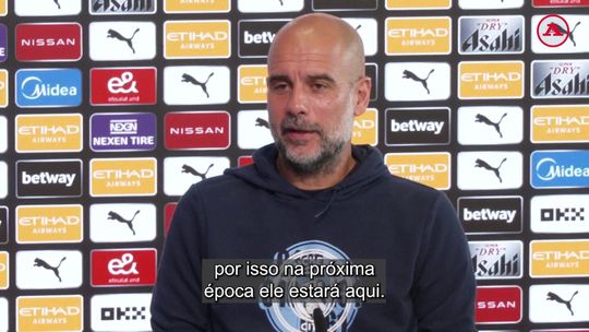 Guardiola confirma que época acabou para Rodri