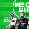 Imperdível: humoristas Carlos Coutinho Vilhena e Pedro Durão testam habilidades no 'Meio Campo'