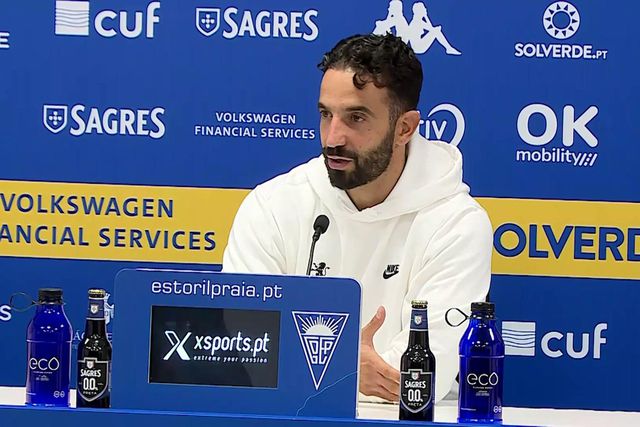 Amorim: «Não vejo se temos o dobro dos golos dos outros, mas no Estoril podíamos ter feito muitos mais»