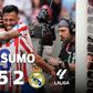 O resumo da goleada do Atlético ao Real no dérbi de Madrid