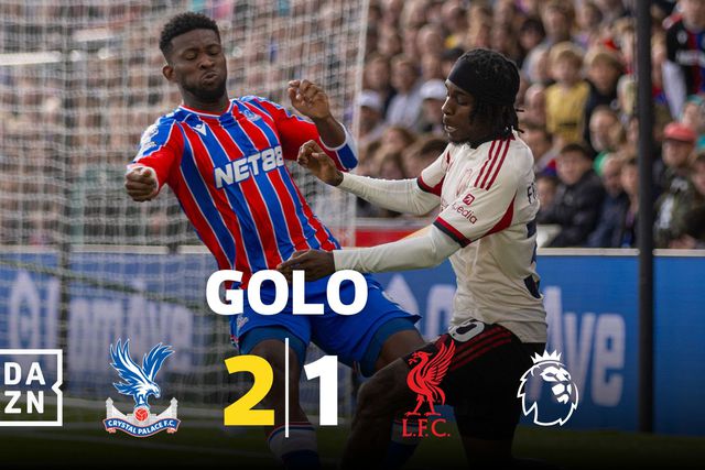 O golo que valeu a primeira derrota do Liverpool na Premier League – aos 90+7’!