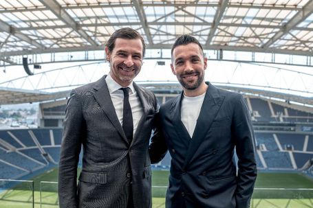 Villas-Boas com Francesco Farioli - Foto: FC Porto
