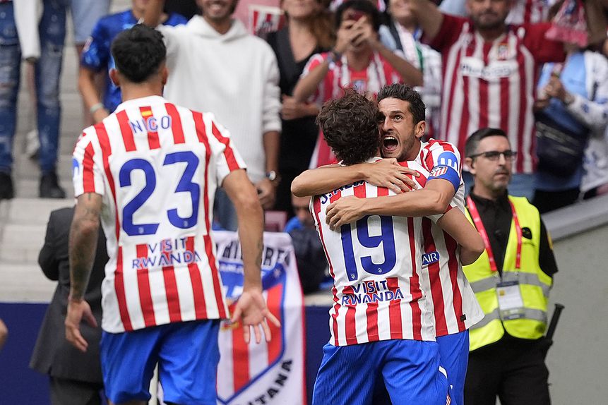 Vitória gorda do Atlético Madrid levou Metropolitano à loucura!