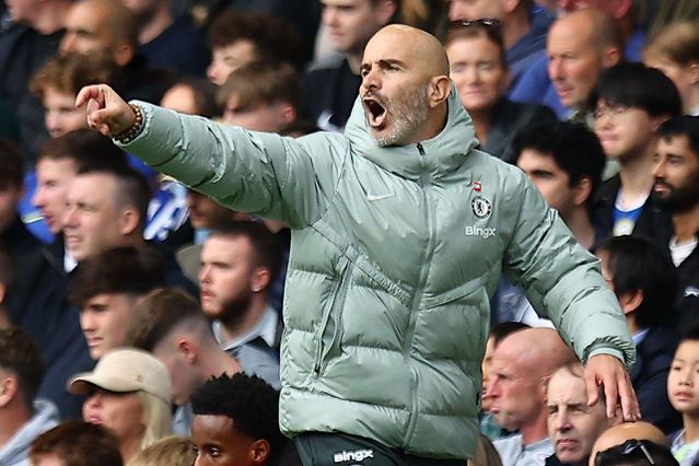 Enzo Maresca, treinador do Chelsea