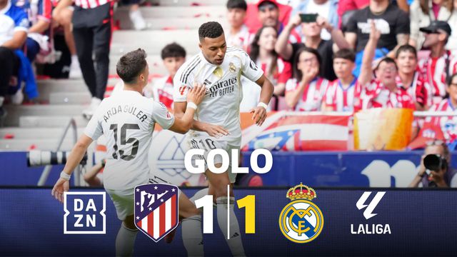 Mbappé só precisou de uma oportunidade para empatar o dérbi