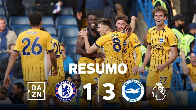 Brighton mostra ao Benfica como se vence o Chelsea em Londres (resumo)