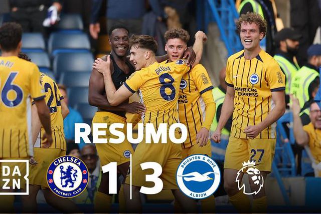 Brighton mostra ao Benfica como se vence o Chelsea em Londres (resumo)