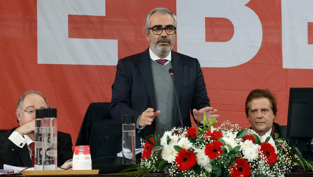 José Pereira da Costa, presidente da Mesa da Assembleia Geral do Benfica — Foto: SL Benfica