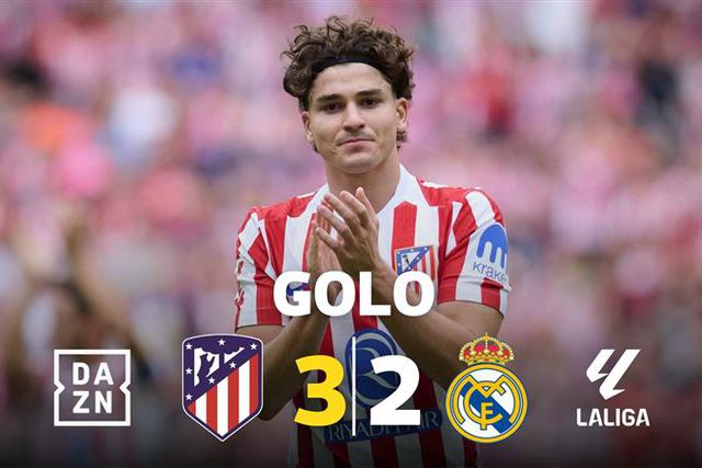 Atlético opera a segunda reviravolta no dérbi do Metropolitano