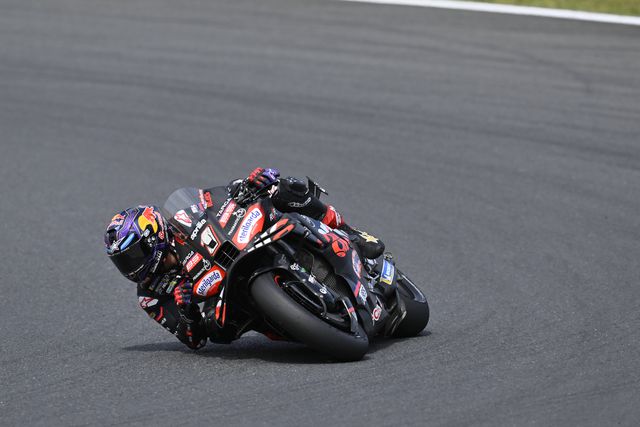 Jorge Martín durante o GP do Japão