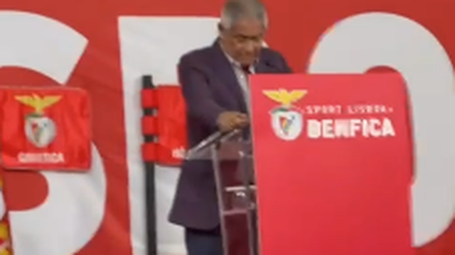 À segunda foi de vez: a intervenção de Vieira na AG do Benfica