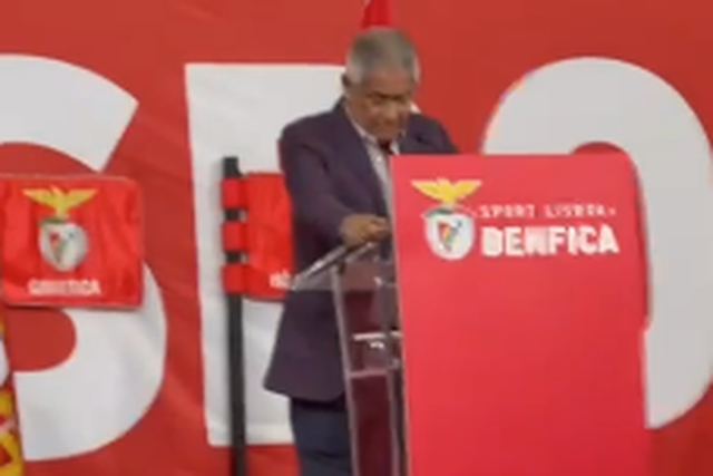 À segunda foi de vez: a intervenção de Vieira na AG do Benfica