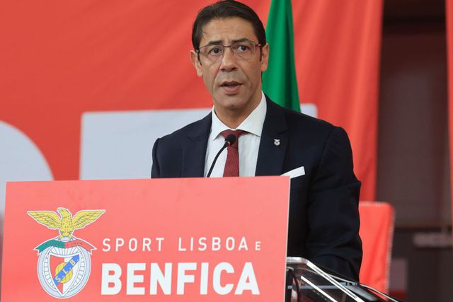 Rui Costa, presidente do Benfica — Foto: SL Benfica