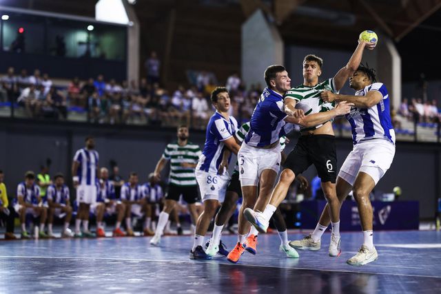 Sporting-FC Porto: Sporting venceu por 30-29