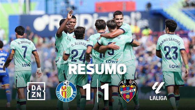 Resumo do Getafe-Levante