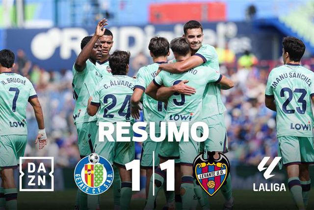Resumo do Getafe-Levante