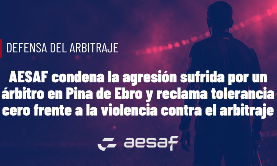 Associação de árbitros condenou agressões