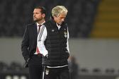 Rui Pedro Braz com Jorge Jesus no Benfica (foto: A BOLA)