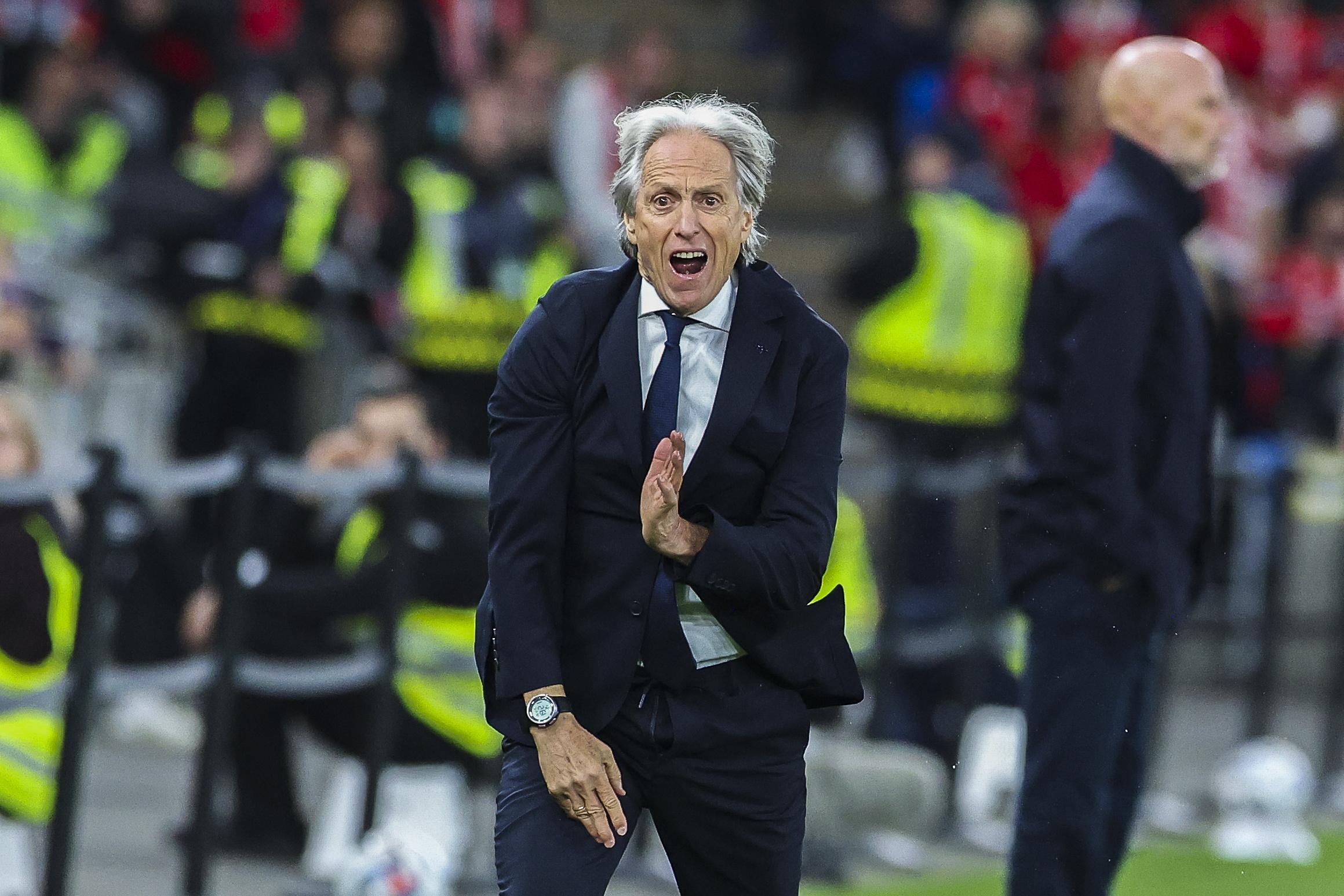 Jorge Jesus no Noruega-Portugal - Foto: Imago