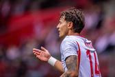 Jakub Kiwior em ação frente à Bósnia, em duelo da Liga das Nações