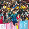 Luis Suárez marcou aos 9' no 1-1 com o México. A assistência foi de Richar Ríos - Foto: X/SELECIÓN COLÔMBIA