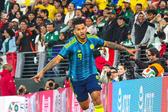 Luis Suárez marcou aos 9' no 1-1 com o México. A assistência foi de Richar Ríos - Foto: X/SELECIÓN COLÔMBIA