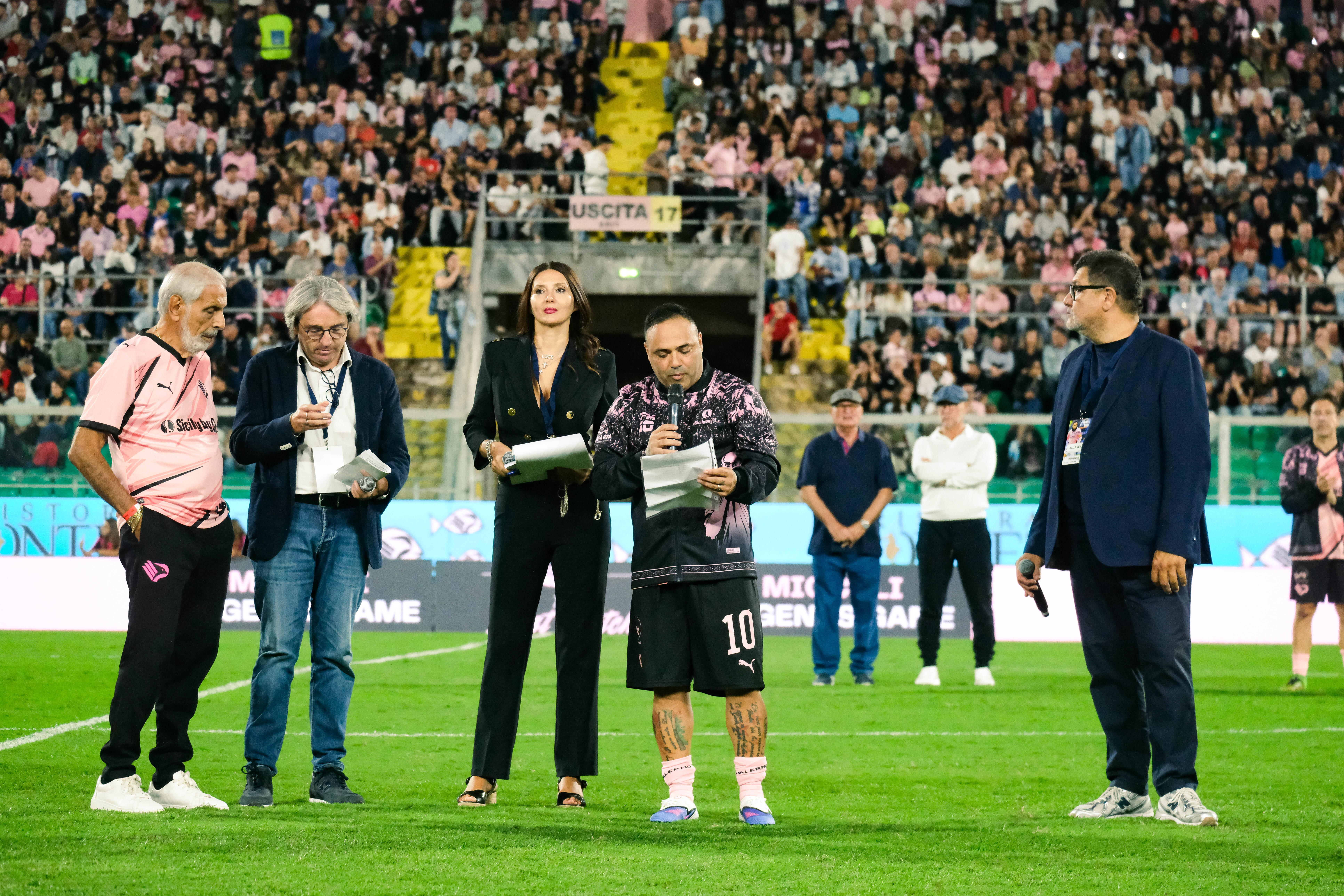 Jogo de homenagem a Miccoli (IMAGO)