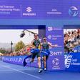 Vasco Vilaça foi batido ao sprint em Pontevedra, mas o título mundial estava assegurado (foto: World Triathlon)