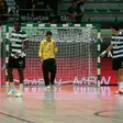 Tomás Caramelo estreou-se pela equipa principal de andebol do Sporting com 16 anos - Foto: Sporting