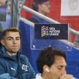 Cristiano Ronaldo no banco de suplentes de Portugal - Foto: LUSA/PAULO NOVAIS