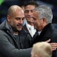 Pep Guardiola e José Mourinho (IMAGO)