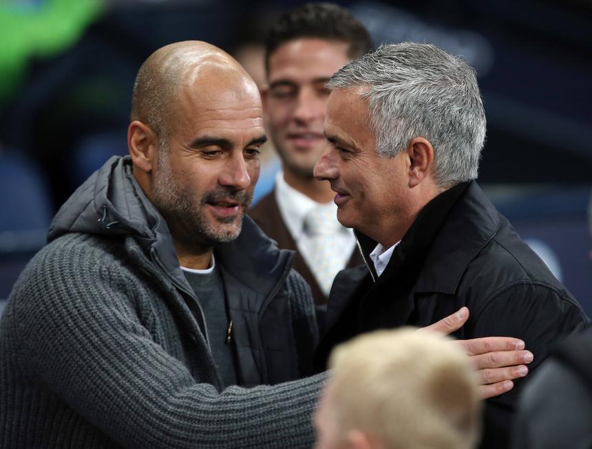 Pep Guardiola e José Mourinho (IMAGO)