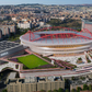Imagem do plano do Benfica para renovação do Estádio da Luz e zona envolvente — Foto: SL Benfica