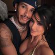 Kim Kardashian em Paris com Lewis Hamilton/Instagram