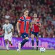 Odegaard, capitão da Noruega, foi dos que mais procurou a baliza de Portugal - Foto: IMAGO