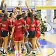 Benfica festejou a conquista da Supertaça de basquetebol feminina  - Foto: Benfica