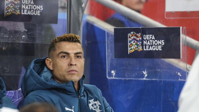 Ronaldo no banco em Oslo