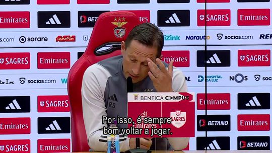 Roger Schmidt: «Estamos muito desapontados»