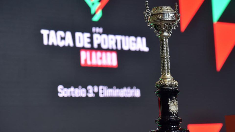 Os horários dos quartos de final da Taça de Portugal
