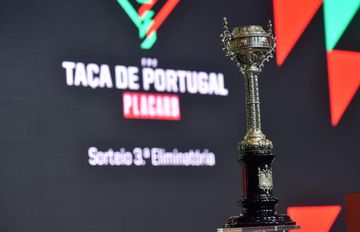 Os horários dos quartos de final da Taça de Portugal