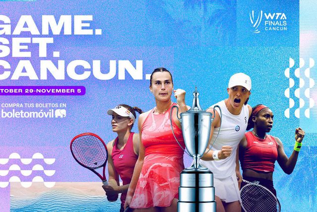 Cancun tem praia, calor e a partir de domingo as WTA Finals: só falta… o estádio