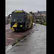 Autocarro do Dortmund... multado junto ao estádio do Newcastle