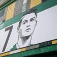 Cristiano Ronaldo já está identificado na Porta 7 do Estádio José Alvalade